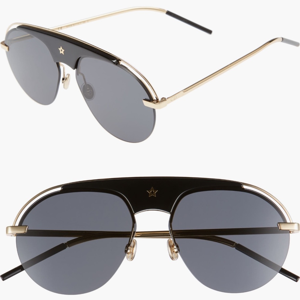 🔥🔥DIOR Women’s 15mm Diorevols Metal Aviator Sunglasses